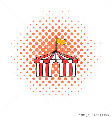 Circus tent comics icon Circus tent comics icon 42213195