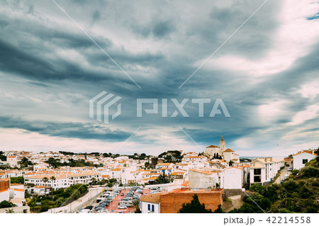 Cadaques Cityscape. Town In The Province Of Girona, Catalonia, Spain 42214558
