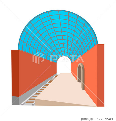 Metro station cartoon icon Metro station cartoon icon 42214584