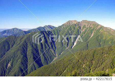 赤石岳と聖岳 42217615