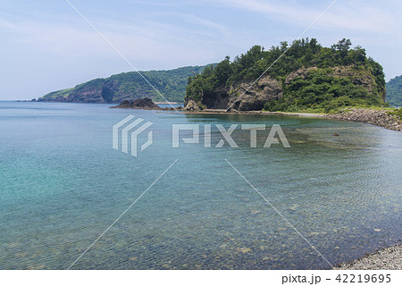 桂島（島根県松江市島根町加賀） 42219695