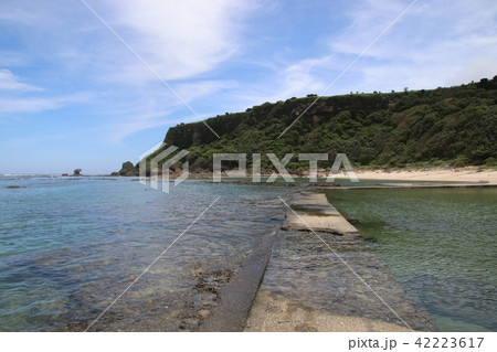 沖縄 玻名城ビーチ 沖縄 玻名城ビーチ 42223617