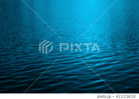 Blue water in swimming pool background closeup 42223618