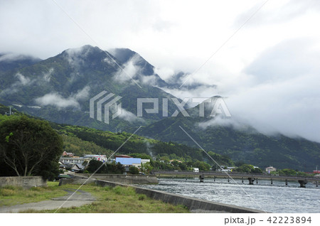 屋久島宮之浦の街 屋久島宮之浦の街 42223894