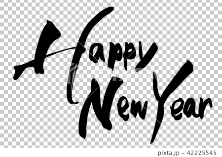 Calligraphy Happy New Year .n 42225545
