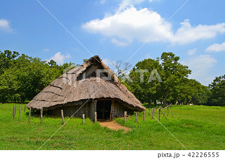 加曽利貝塚　竪穴式住居 42226555
