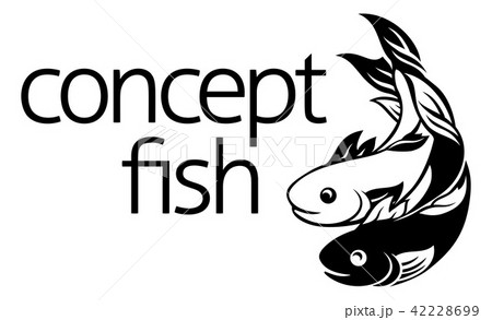 Fish Concept Icon Symbol Fish Concept Icon Symbol 42228699