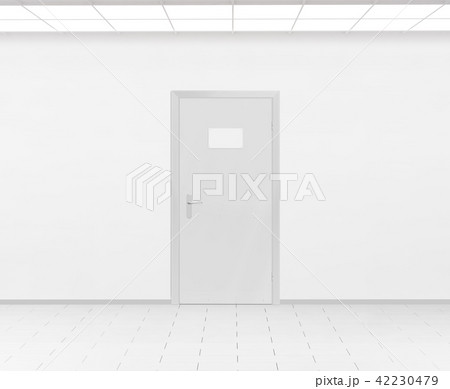 Blank name plate design mockup handing on door,  42230479
