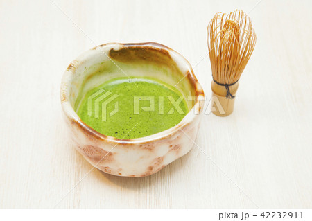 抹茶と茶せん 42232911