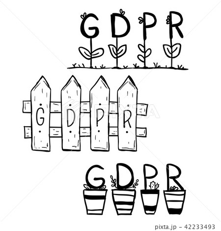 GDPR Security Internet Doodle 42233493