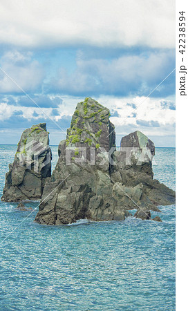 巨石 海沿い 海浜 42238594