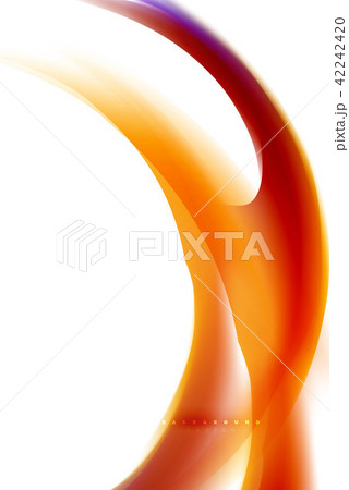 Holographic fluid colors flow, colorful liquid mixing colours motion concept 42242420