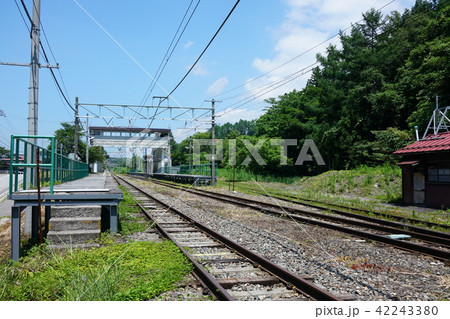 簗場駅:夏 大町市 簗場駅:夏 大町市 42243380