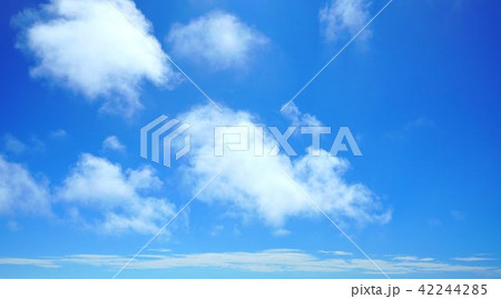 空　青空　雲 16:9 42244285