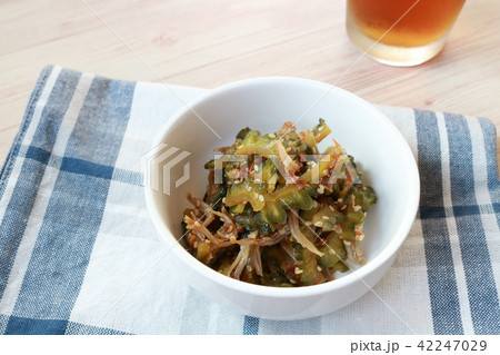 ゴーヤの佃煮 42247029