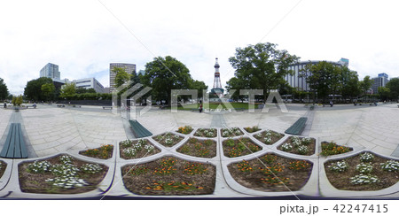札幌 大通公園(360°VR素材) 札幌 大通公園(360°VR素材) 42247415