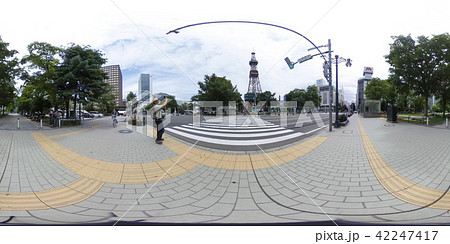 札幌 大通公園（360°VR素材） 42247417