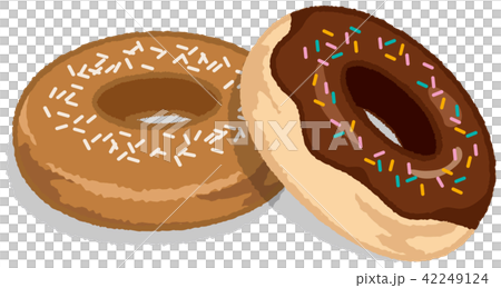 ドーナッツページ donut - Stock Illustration [42249124] - PIXTA