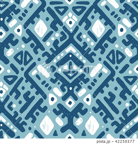 Ikat ornament. Tribal pattern 42250377