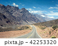 Mountain landscape with road on summer adventure 42253320