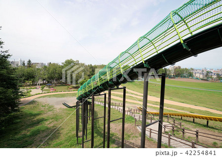 月寒公園 月寒の丘ロング滑り台 月寒公園 月寒の丘ロング滑り台 42254841