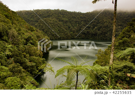 Dumagette, Negros, PHILIPPINES - Feb 06, 2018: Mountain Lakes twins. 42255635