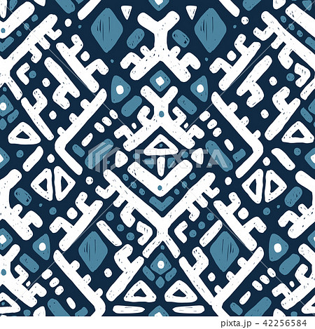 Ikat ornament. Tribal pattern 42256584