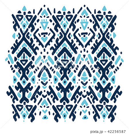 Ikat ornament. Tribal pattern 42256587