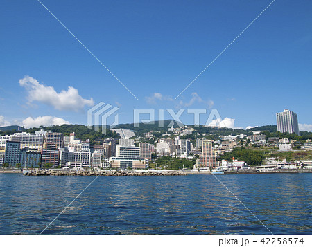 熱海　海からの街並み 42258574