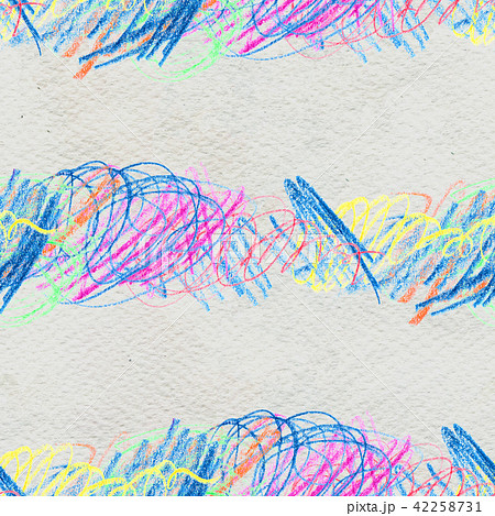 Scribble hand drawn pattern 42258731