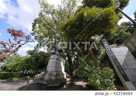 日本の東京都市景観　大山巌像　＝東京都千代田区 42258984