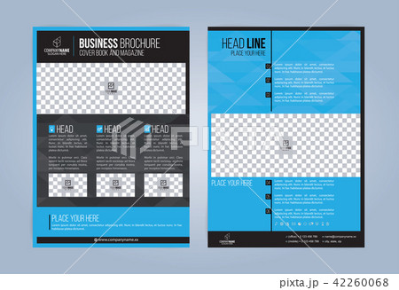 Black and Blue Business Brochure. Black and Blue Business Brochure. 42260068