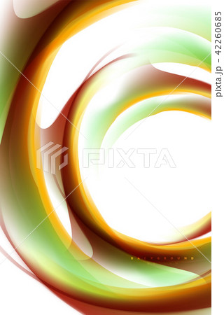 Holographic fluid colors flow, colorful liquid mixing colours motion concept 42260685