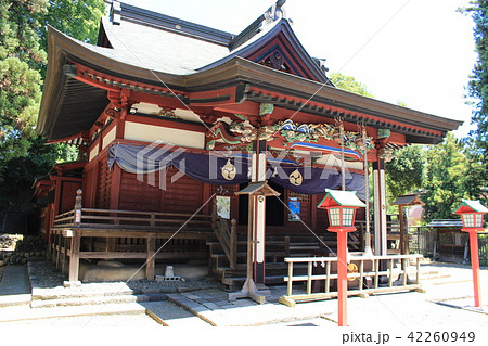 足利・下野国一社八幡宮(拝殿) 足利・下野国一社八幡宮(拝殿) 42260949