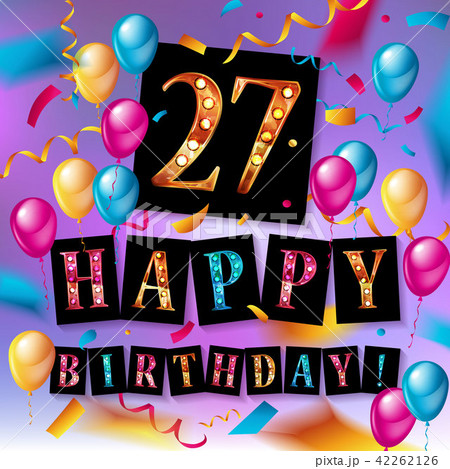 27th Anniversary Celebration Design 27th Anniversary Celebration Design 42262126