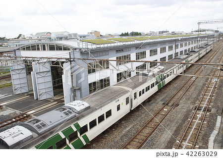 大宮総合車両センター東大宮センターの特急車両 42263029