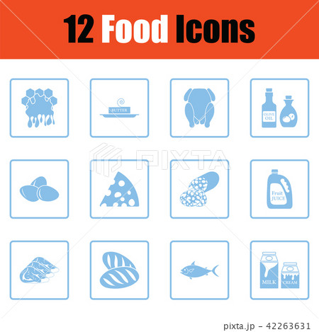 Set of food icons 42263631