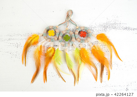 Bright dream catchers with crosses 42264127