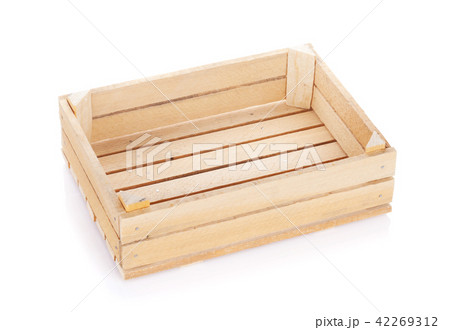 Empty wooden box 42269312