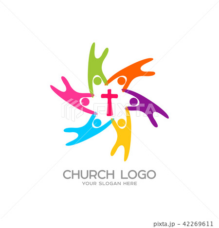 Church logo. Christian and bible symbols. 42269611