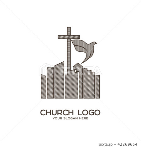 Church logo. Christian and bible symbols. 42269654