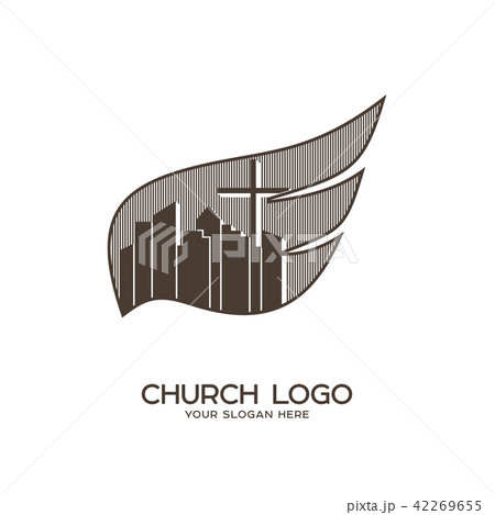 Church logo. Christian and bible symbols. Church logo. Christian and bible symbols. 42269655
