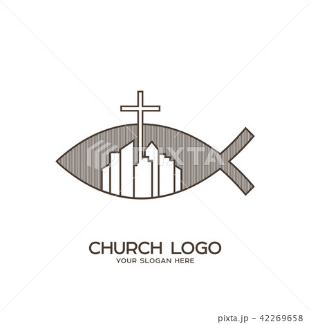 Church logo. Christian and bible symbols. 42269658