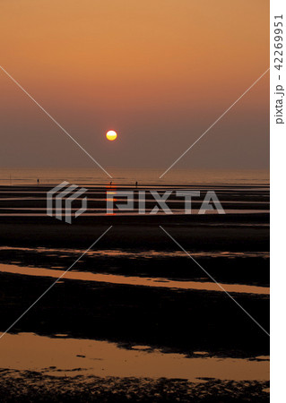 真玉海岸の夕日 真玉海岸の夕日 42269951