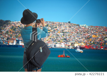 city of Valparaiso, Chile 42270221