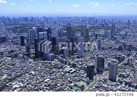 都市風景／高層ビル群 42272508