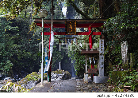 【日本の滝100選・パワースポット・徳島県】轟九十九滝 轟神社 42274330