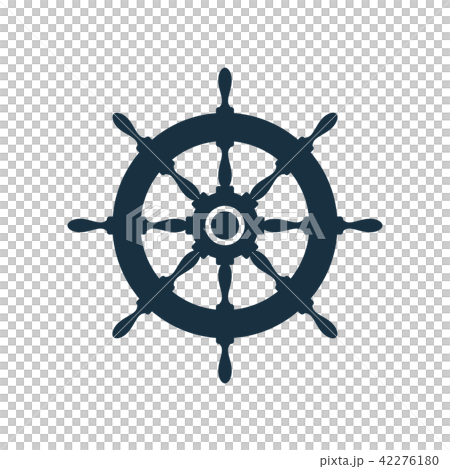 Flat ship wheel icon design Flat ship wheel icon design 42276180