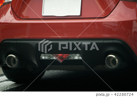 自動車 ダブルマフラー 自動車 ダブルマフラー 42280724