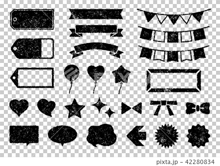 デザイン素材1　はんこ 42280834